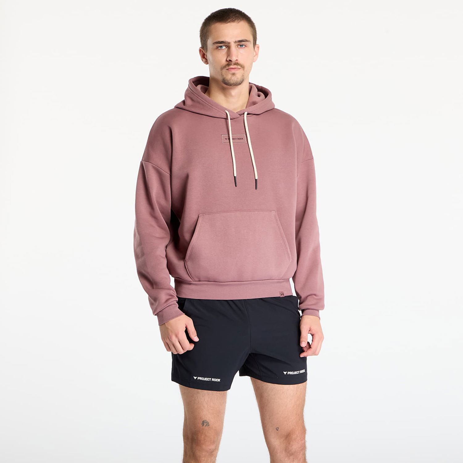 Dukserice Under Armour Project Rock Icon Hoodie Ružičasta | 6005087-651, 0