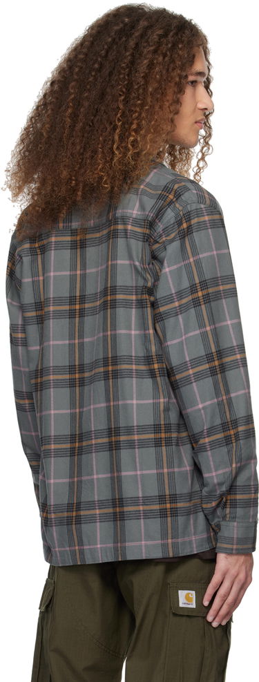 Košulja Carhartt WIP Plaid Long Sleeve Button-Up Shirt Zelena | I032903, 2