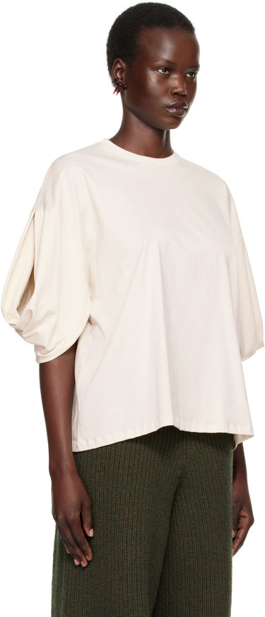 Majica kratkih rukava Baserange Baserange Harbour Puff Sleeve T-Shirt Bež | TOHA-RC-SP25, 1