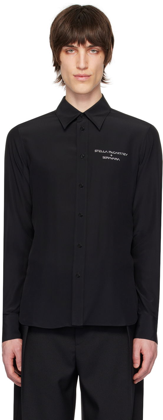 Košulja Stella McCartney Stella McCartney Robot Shirt Crna | 6201053DS210