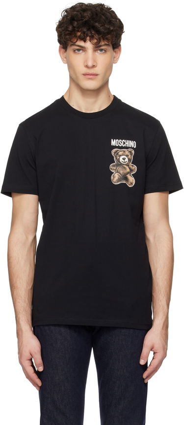 Majica kratkih rukava Moschino Moschino Teddy Bear Graphic T-Shirt Crna | 251ZZV071102411555, 0