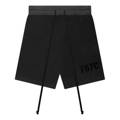 Kratke hlače Fear of God Fear of God FG7C Sweatshorts Crna | FG40-028FLC-001