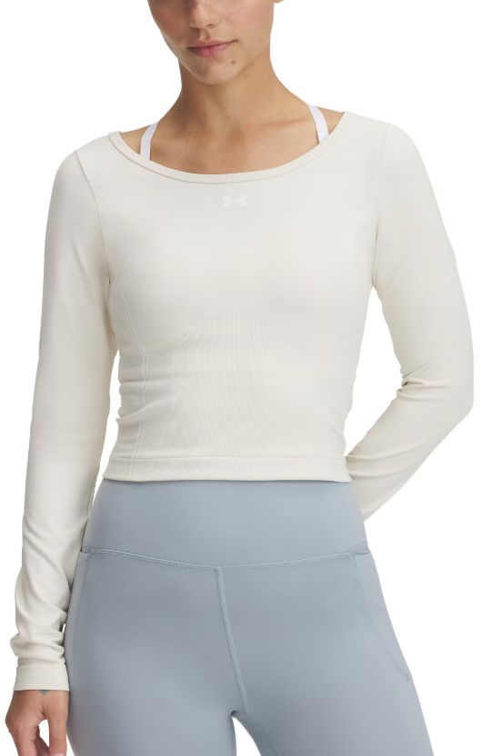 Crop top Under Armour Under Armour Vanish Seamless Long Sleeve T-Shirt Bež | 1379150-279