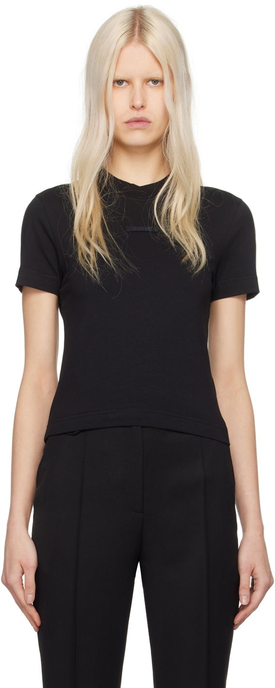 Majica kratkih rukava Jacquemus Black Les Classiques 'Le Crna | 24E241JS133-2031