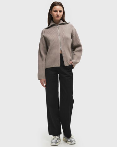 Džemper Samsoe Samsoe Samsøe & Samsøe Nova Zip Cardigan, Size M Bež | F22300067-STRING, 1