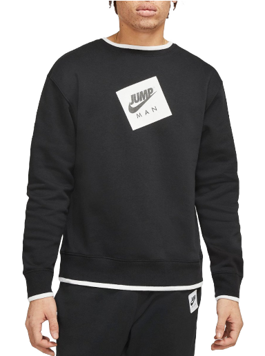 Dukserice Jordan Jumpman Classics Fleece Crewneck Crna | cv2370-010