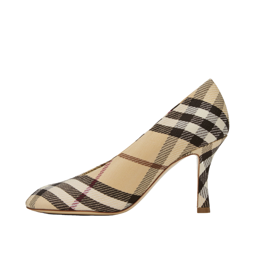 Tenisice i cipele Burberry Plaid Canvas Pumps Bež | 8100970