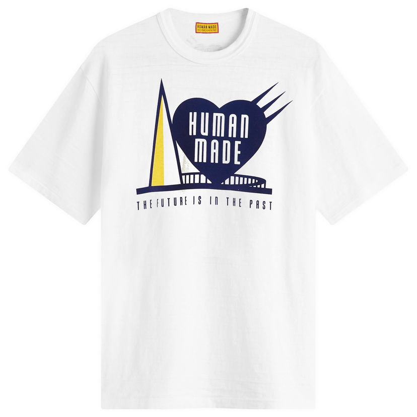 Majica kratkih rukava Human Made The Future is in the Past Graphic T-Shirt, Size Large Bijela | HM29TE025-WHT