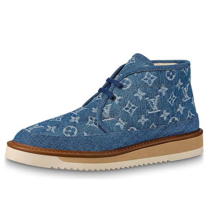 Tenisice i cipele Louis Vuitton Nigo Cosy Ankle Boots Plava | 1A81GM