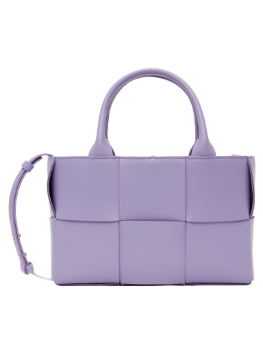 Tote bag Bottega Veneta Arco Tote Bag Ljubičasta | 709337 VCQC2