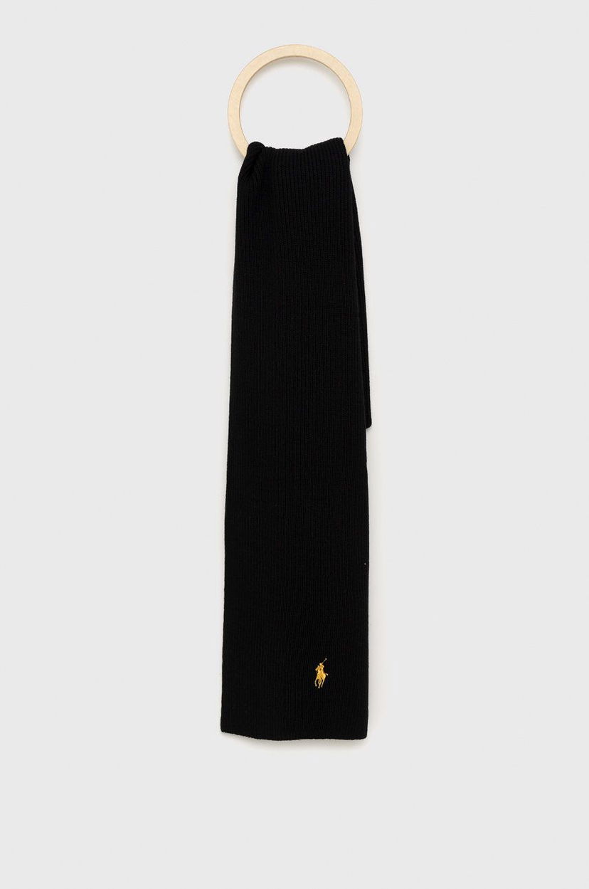 Šal Polo by Ralph Lauren Polo Ralph Lauren Wool Scarf Crna | 710886136008