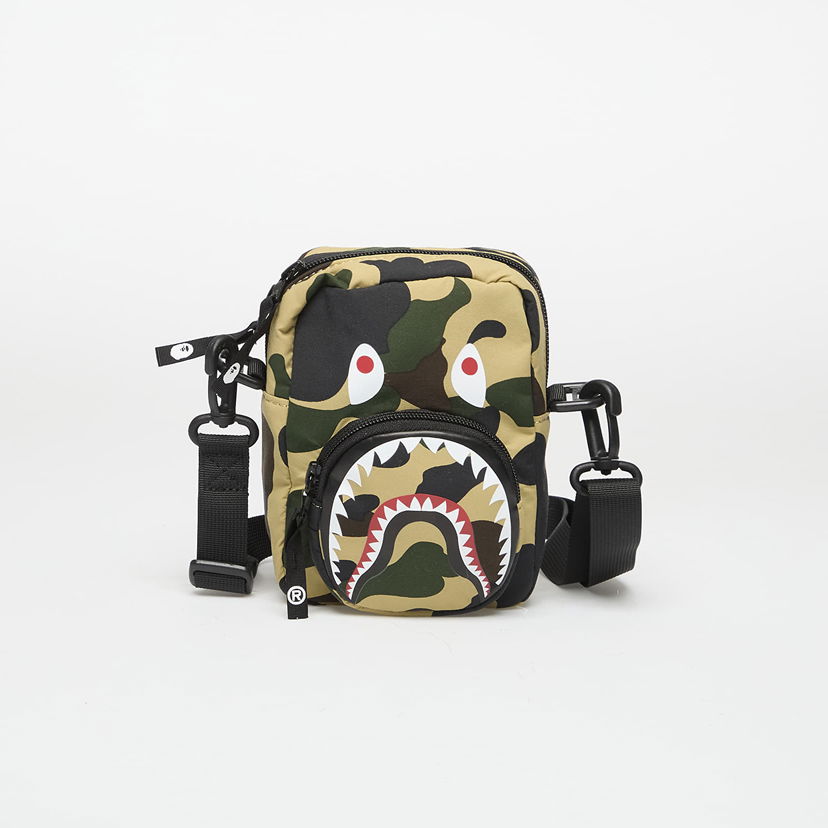 Torba za rame BAPE A BATHING APE 1st Camo Shark Mini Shoulder Bag Žuta | 001SGL301021MYEL