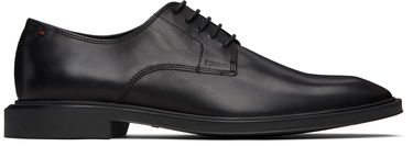 Tenisice i cipele BOSS Rubber-Sole Leather Derbys Crna | 50529049, 0