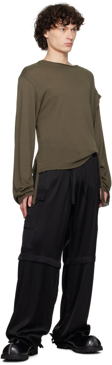 Cargo hlače Ottolinger Ottolinger Baggy Cargo Pants Crna | 111-200111-01, 3