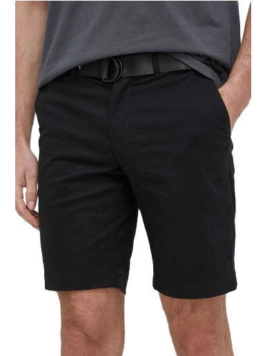 Kratke hlače CALVIN KLEIN Chino Shorts Crna | K10K111788.PPYX