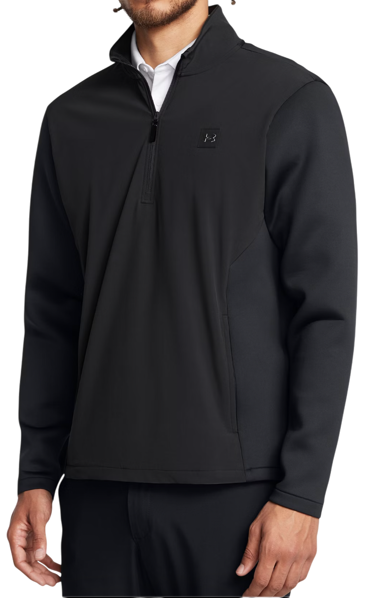 Džemper Under Armour UA Drive Pro Storm Hyb HZ Half-Zip Jacket Crna | 1387118-016