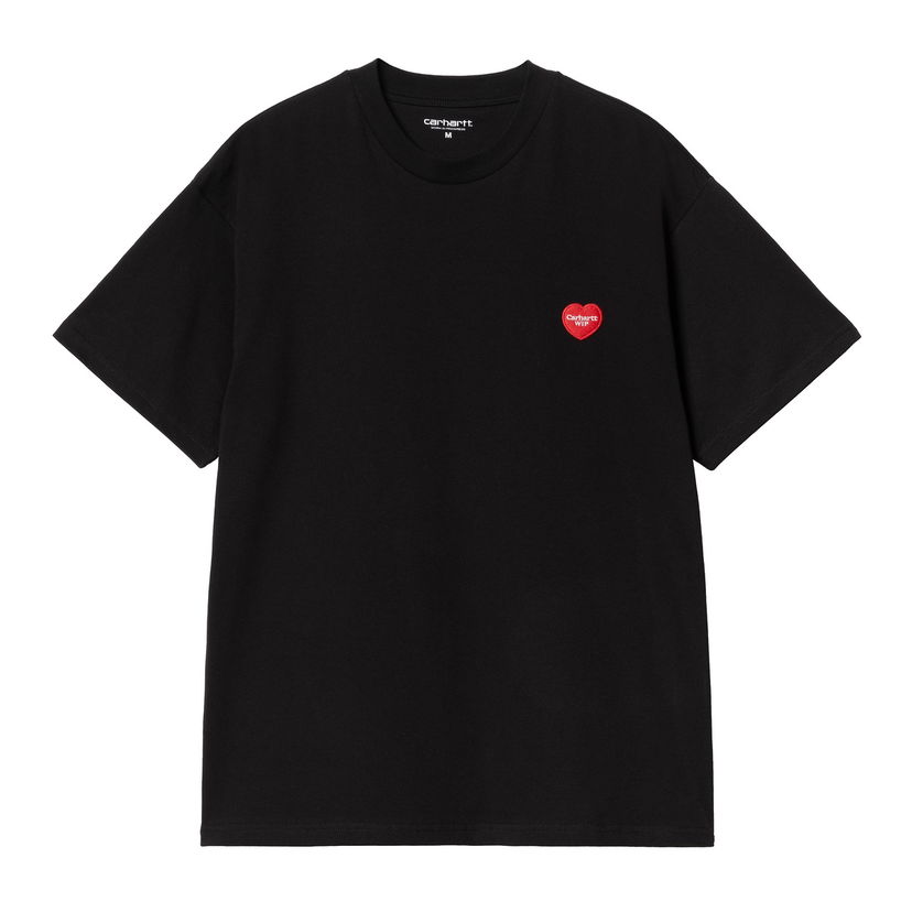 Majica kratkih rukava Carhartt WIP Short Sleeve Heart II Hartt T-Shirt Crna | I035203_24