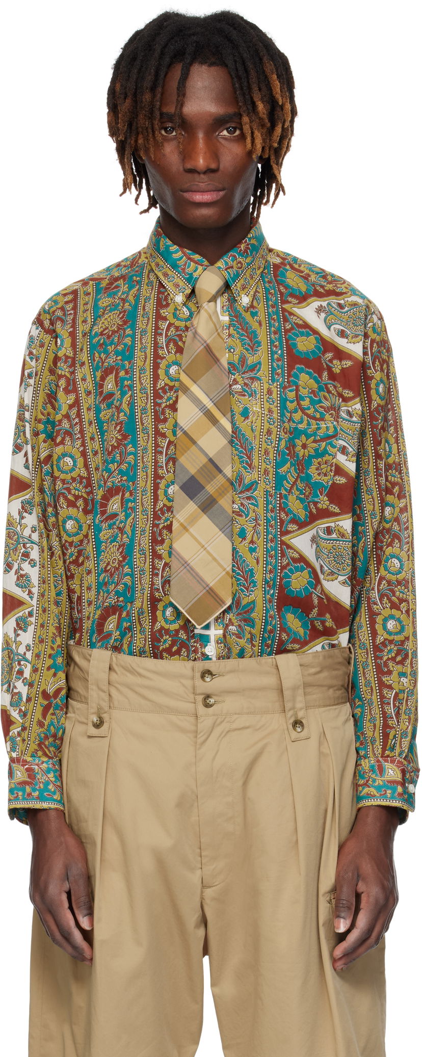 Košulja Engineered Garments Engineered Garments 19 Century Button-Down Shirt Višebojno | 25S1A001