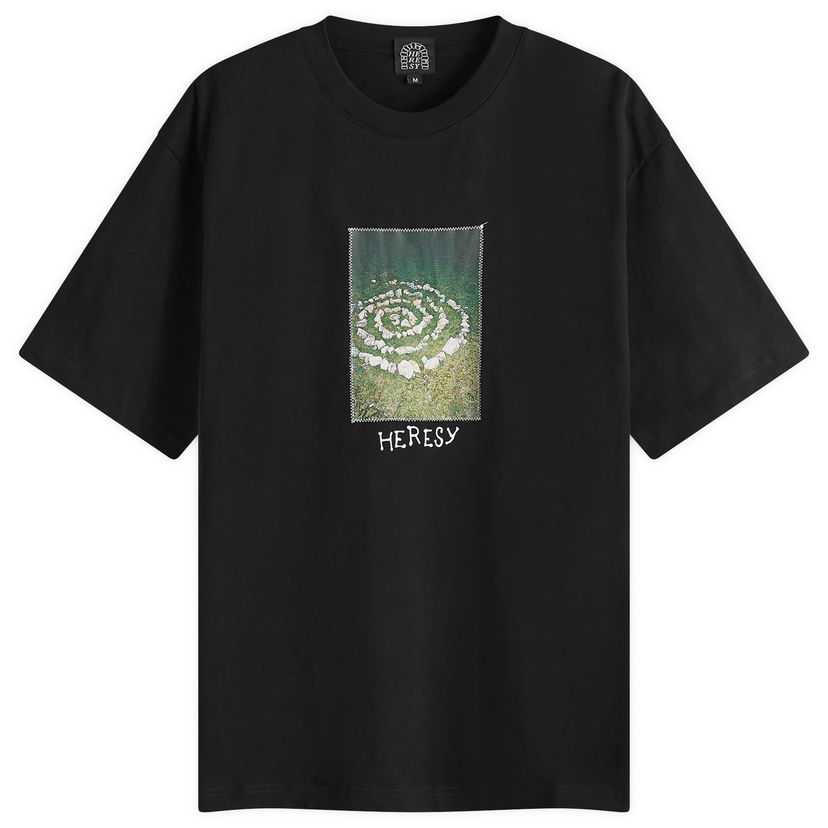Majica kratkih rukava Heresy Spiral T-Shirt Crna | HAW24-T02B