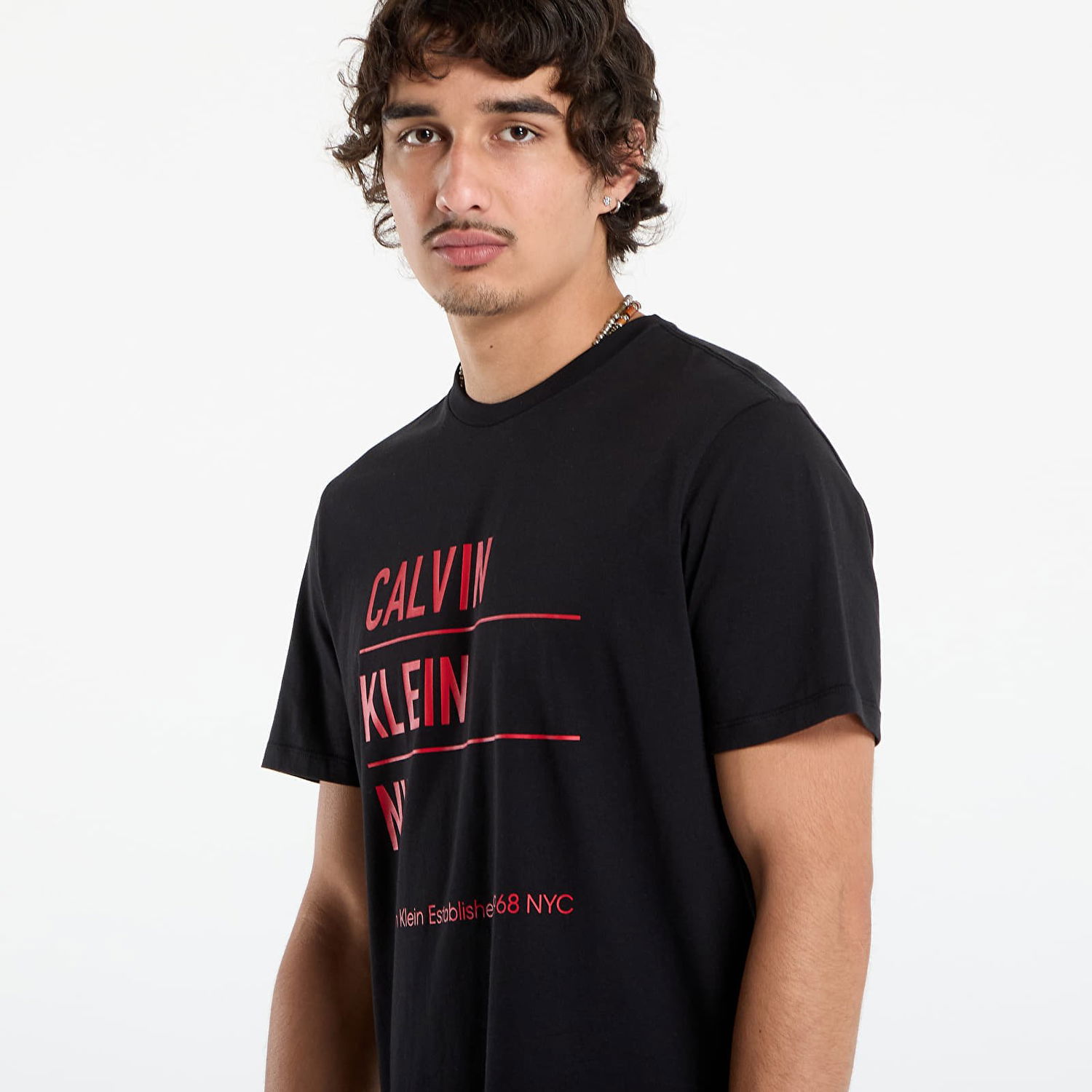 Majica kratkih rukava CALVIN KLEIN Calvin Klein Jeans Men's SS Graphic Tee Crna | LV04RD818G UB1, 1