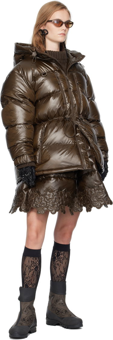 Suknja Cecilie Bahnsen Cecilie Bahnsen The North Face Edition Floral Down Miniskirt Smeđa | NF0A8FFD245, 3