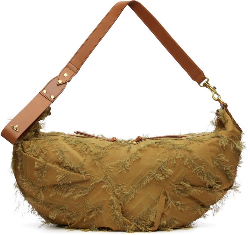 Torba za rame Vivienne Westwood Vivienne Westwood Agnes Large Fringed Shoulder Bag Zelena | 46010005W-W013M-