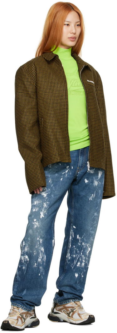 Jakna VETEMENTS Wool Zip-Up Jacket Smeđa | VL12JA100Y, 3