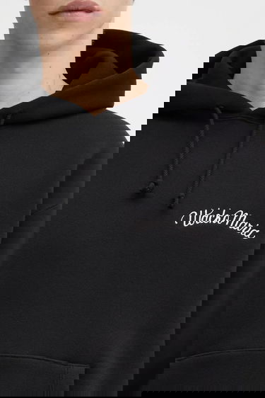 Dukserice WACKO MARIA Cotton Hoodie with Application Crna | 25FW.WMC.SS06, 3