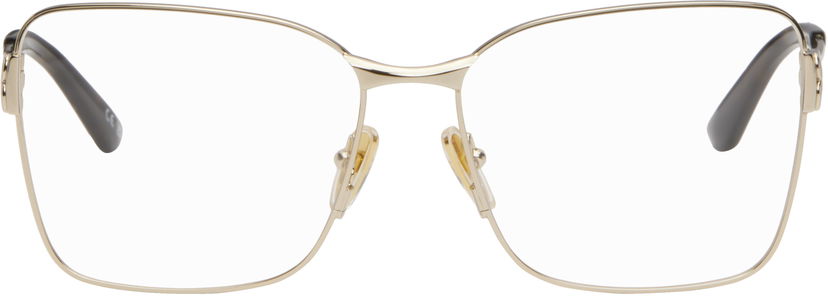 Sunčane naočale Balenciaga Balenciaga Mercury Squared Metal Glasses Metalik | BB0339O-003