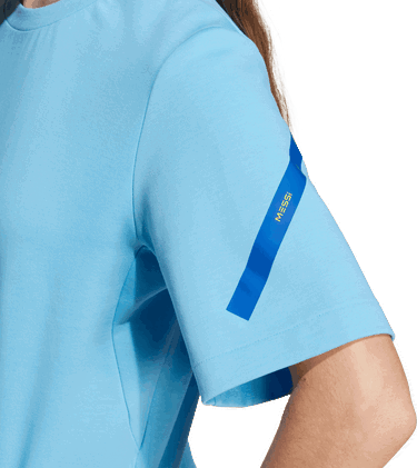 Majica kratkih rukava adidas Performance MESSI ZNE T-Shirt Plava | KB2123, 2