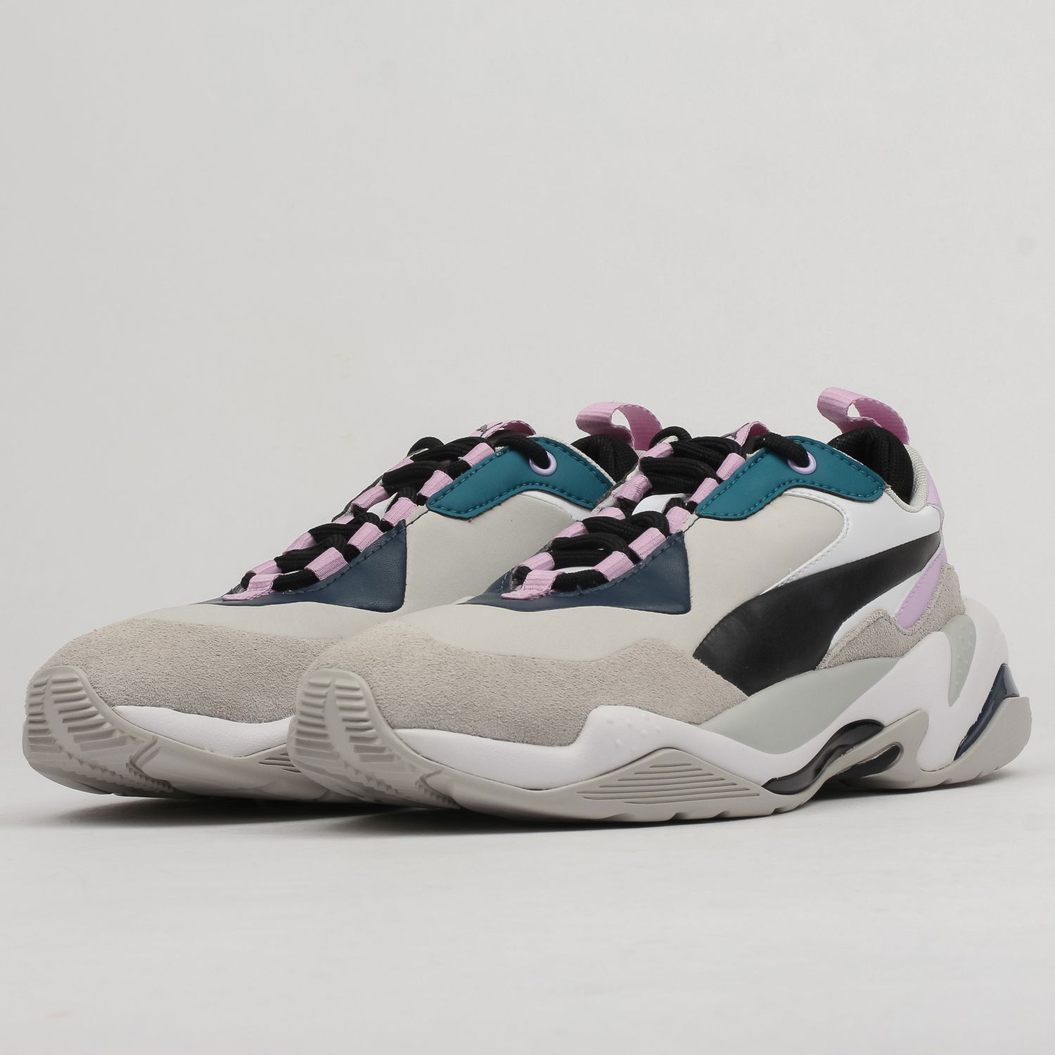 Tenisice i cipele Puma Thunder Rive Droite Wn's deep lagoon - orchid bloom Bijela | 369452 01, 0