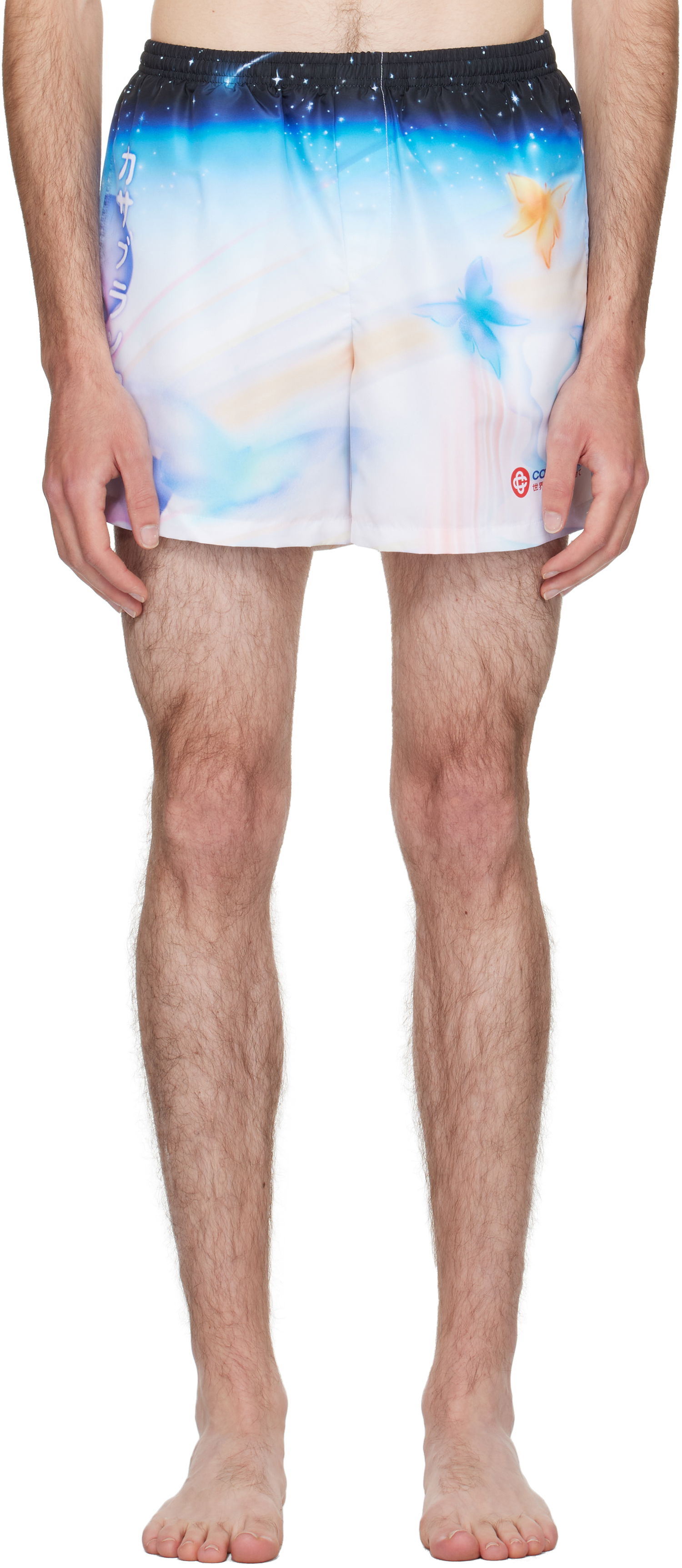 Kupaći kostimi Casablanca Casablanca Printed Swim Shorts Višebojno | MPF25-TR-032-01, 0