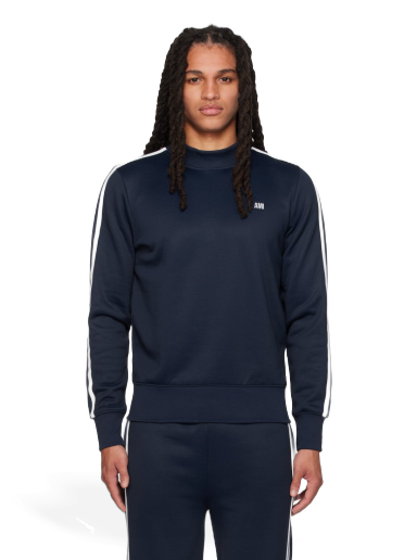 Dukserice AMI SSENSE x Sweatshirt Tamnoplava | SPHSW018.JE0005.4003