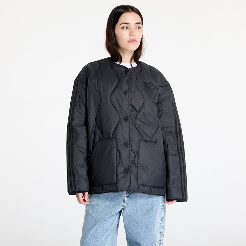 Jakna adidas Originals Quilted Liner Jacket Black Crna | JJ4353