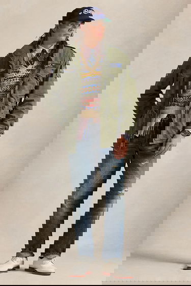 Prsluk Polo by Ralph Lauren Green Cotton Field Jacket Bež | 710961616, 3