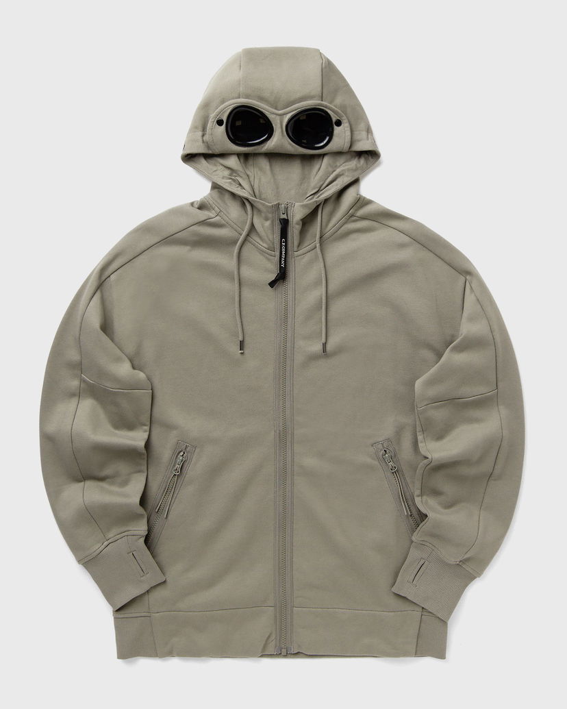 Dukserice C.P. Company Hooded Zip-Up Sweatshirt Siva | 19CMSS715A005086W-356