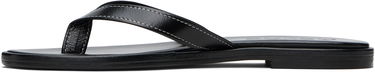 Odjeća Aeyde Aeyde Melody Leather Toe-Post Flip-Flops Crna | A11-FS-FDMR08FL191-SS25-800-007, 2
