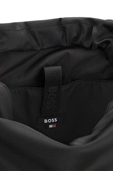 Ruksak BOSS BOSS Double B Monogram Twill Backpack Crna | 50548079, 1