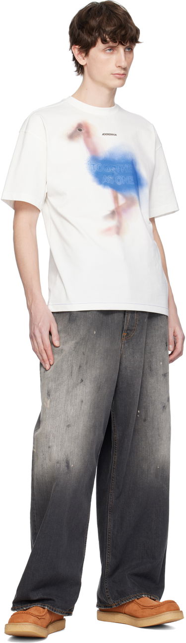 Majica kratkih rukava ADER ERROR ADER error Together As One Graphic T-Shirt Bijela | BO01SSTS0104OW, 3