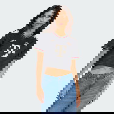 Dres adidas Performance FC Bayern Munich 25/26 Women's Cropped Third Jersey Crna | KE6800, 0