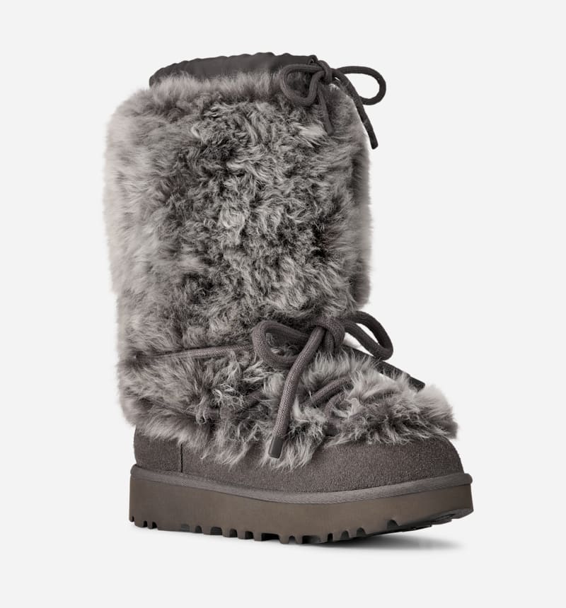 Tenisice i cipele UGG Classic Tall Chalet Boot Siva | 1175690-CHRC, 1