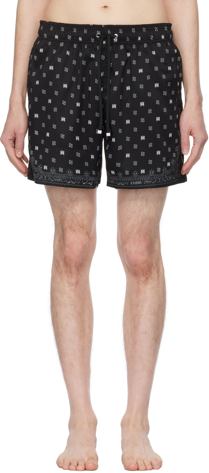 Kupaći kostimi AMIRI AMIRI MA Paisley Swim Shorts Crna | AMSWTK1035