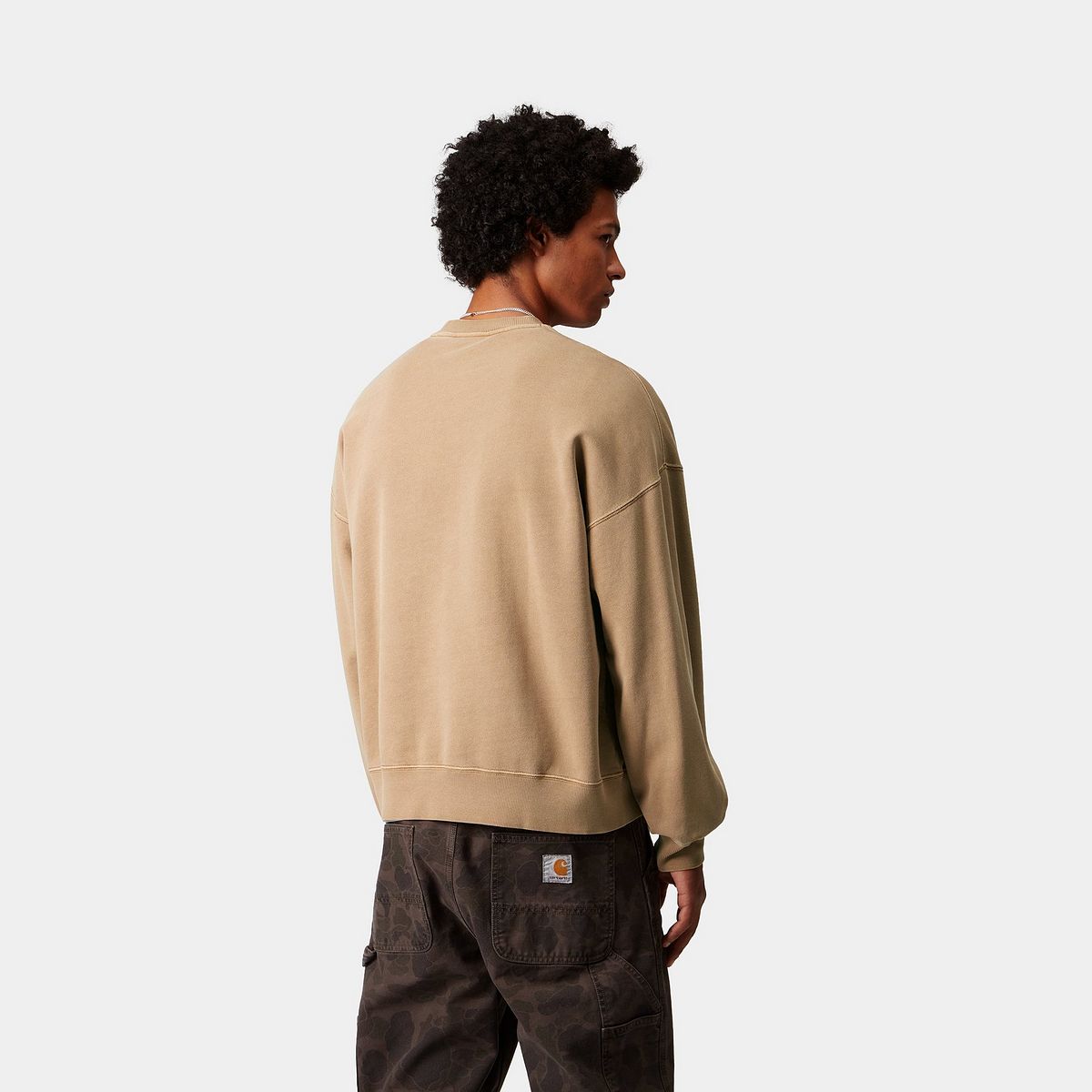 Dukserice Carhartt WIP Carhartt WIP Benton Sweatshirt Bež | I035436_9, 1