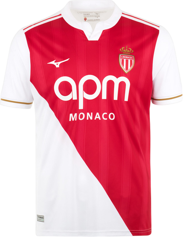 Dres Mizuno AS Monaco Home Jersey 2025/26 Crvena | p2gacx75-59, 0