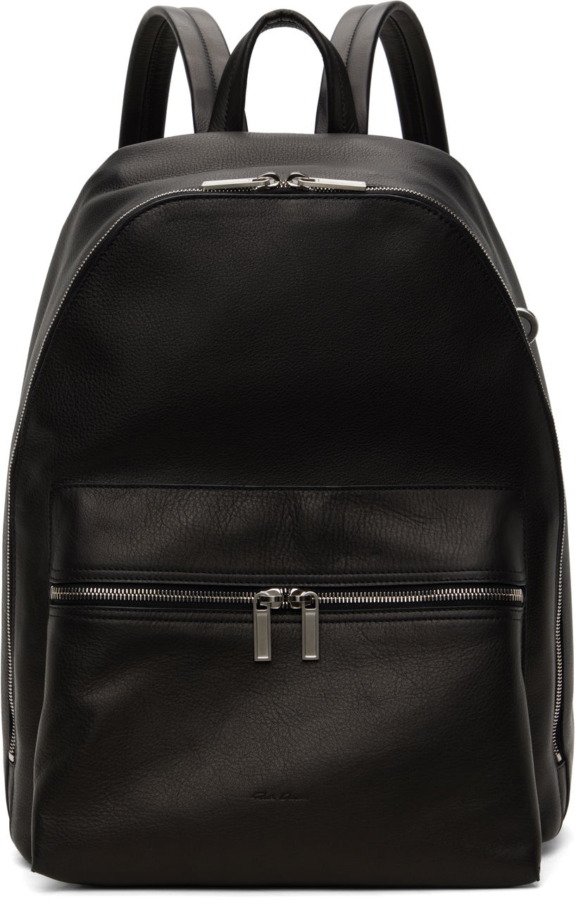 Ruksak Rick Owens Rick Owens Hollywood Leather Backpack Crna | RA01E0671 LCN