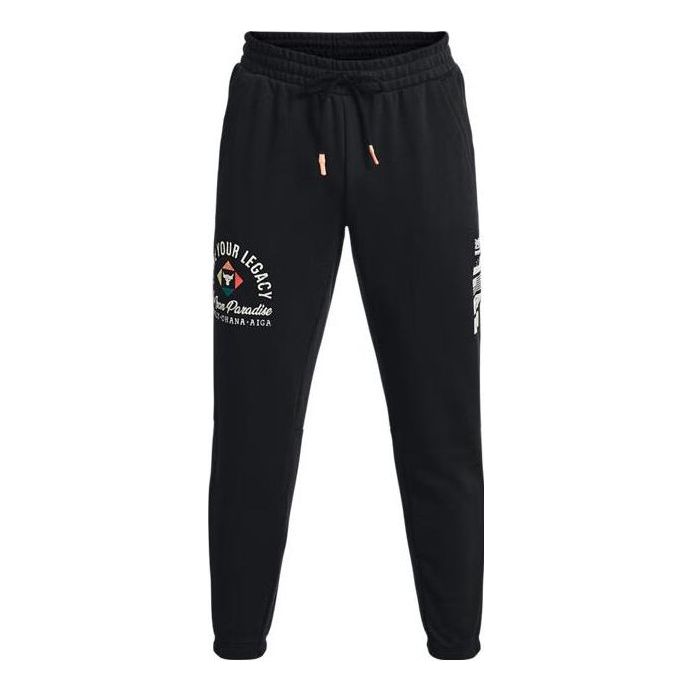 Trenirka Under Armour Project Rock Heavyweight Terry Pants Crna | 1377440-001