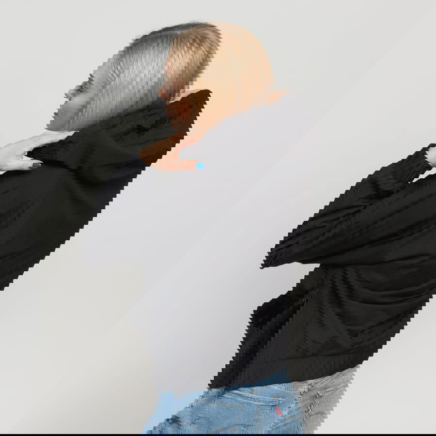 Vjetrovka Urban Classics Ladies Panel Pull Over Jacket Crna | TB2667, 1