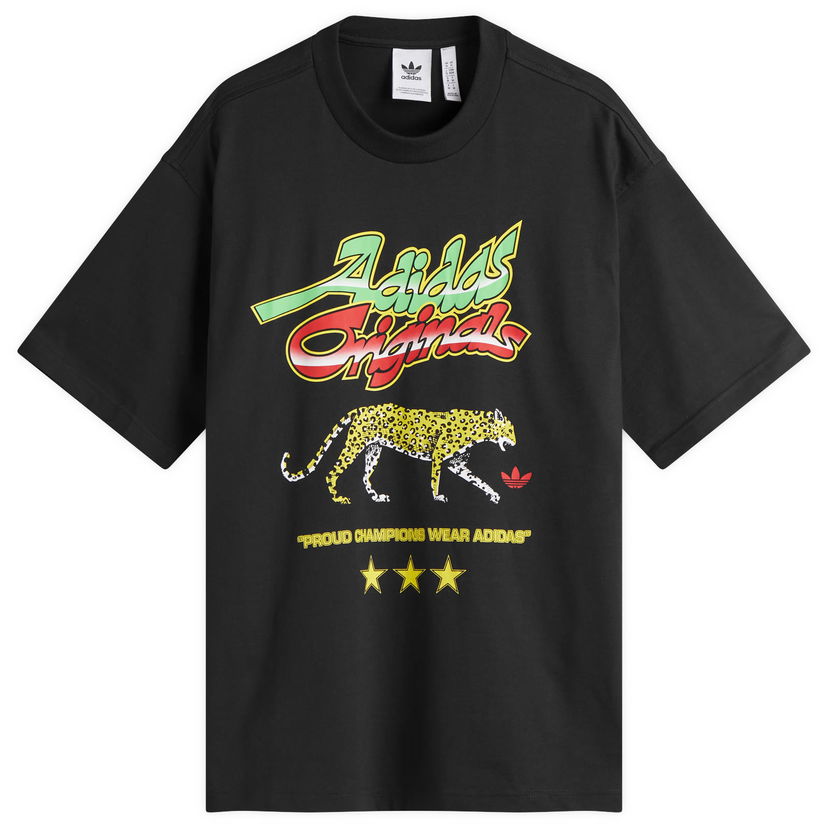 Majica kratkih rukava adidas Originals Originals Champions Graphic Tee Crna | KA4553