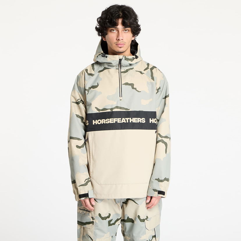 Vjetrovka Horsefeathers Horsefeathers Gordie Anorak Jacket Bež | OM322C