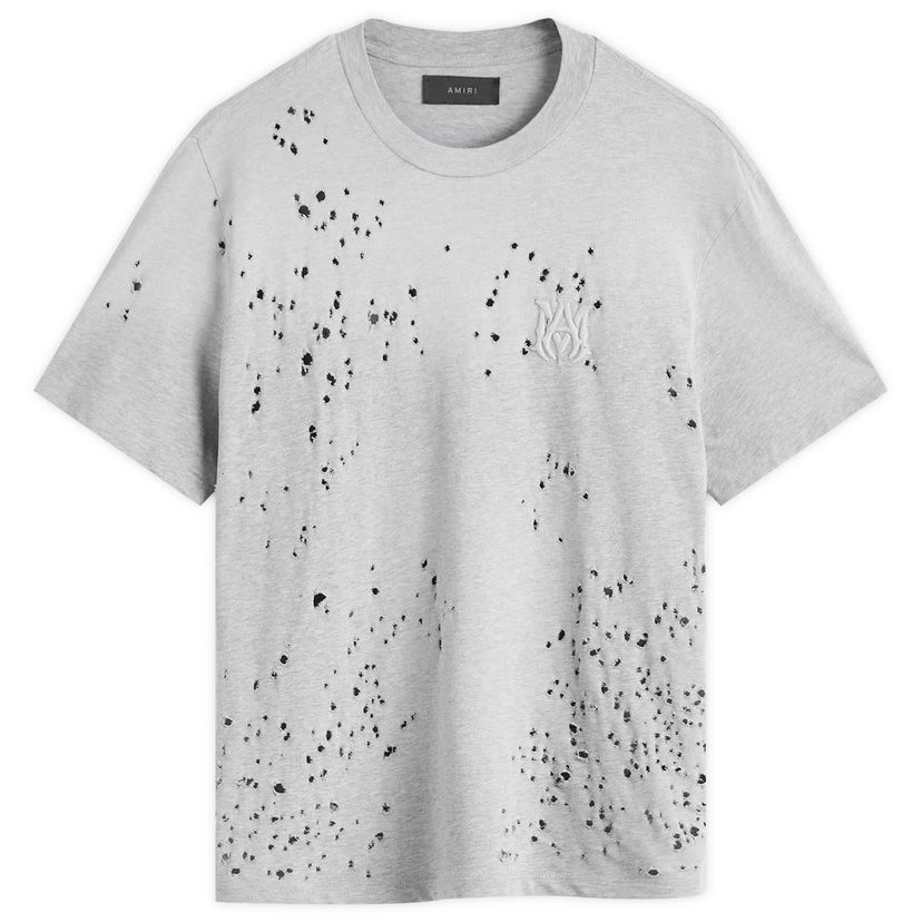 Majica kratkih rukava AMIRI Shotgun Embroidered Logo T-Shirt Siva | AMJYTE1059-030